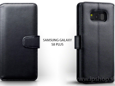 Peaenkov puzdro pre Samsung Galaxy S8 Plus - prav koa ierne
