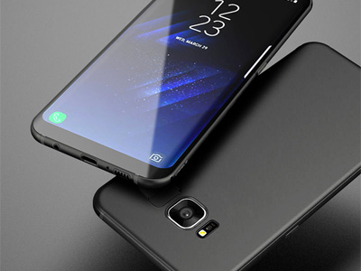 Ochrann kryt (obal) Ultra Slim Deep Black (matn ern) na Samsung Galaxy S8