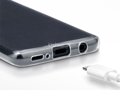 Ochrann gelov/gumov kryt (obal) TPU Clear (ir) na Samsung Galaxy S9 **AKCIA!!