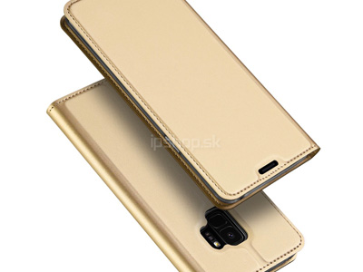 Luxusn Slim puzdro Gold (zlat) na Samsung Galaxy S9