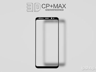 3D CP+ MAX - temperovan tvrzen ochrann sklo na cel displej pro SAMSUNG Galaxy S9 Plus - ern
