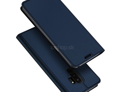 Luxusn Slim puzdro Dark Blue (tmavomodr) na Samsung Galaxy S9 Plus