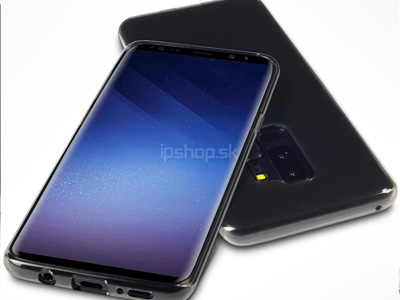 Ochrann gelov kryt (obal) TPU Smokey Black (dymov ed) na Samsung Galaxy S9 Plus **VPREDAJ!!