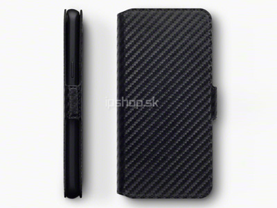 Peaenkov puzdro Carbon Fiber Black (ierne) na Samsung Galaxy S9 **AKCIA!!