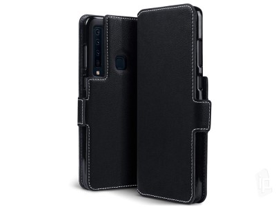 Peňaženkové puzdro Slim Wallet pre Samsung Galaxy A9 2018 - čierne **AKCIA!!