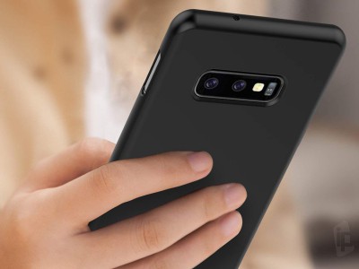 Ochrann kryt (obal) Slim TPU Black (ern) na Samsung Galaxy S10e
