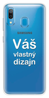 Priesvitný TPU kryt (obal) s bezokrajovou potlačou (vlastnou fotkou) pre Samsung Galaxy A20 / A30