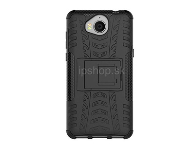 Spider Armor Case Black (ierny) - odoln ochrann kryt (obal) na HUAWEI Y6 2017