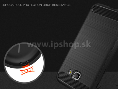 Fiber Armor Defender Black (ierny) - odoln ochrann kryt (obal) na Samsung Galaxy A5 2017 + tvrden sklo **AKCIA!!