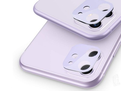 Fancy Camera Protector Purple (fialov) - 1x Ochrann sklo na zadn kameru pro Apple iPhone 11 **AKCIA!!
