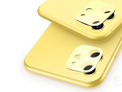 Fancy Camera Protector Yellow (lt) - 1x Ochrann sklo na zadn kameru pre Apple iPhone 11 **AKCIA!!