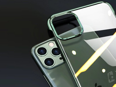 Glitter Series Tough Green (zelen) - Plastov ochrann kryt (obal) na Apple iPhone 11 Pro