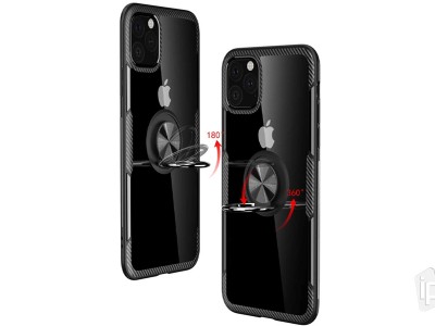 Carbon Ring Defender (ierny) - Odoln kryt (obal) na Apple iPhone 11 Pro **AKCIA!!