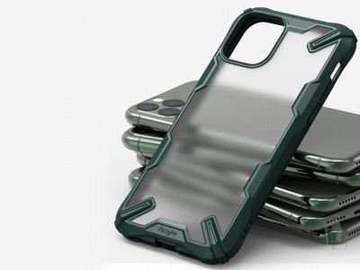 RINGKE Fusion X Matte (zelen) - Odoln ochrann kryt (obal) na Apple iPhone 11 Pro Max