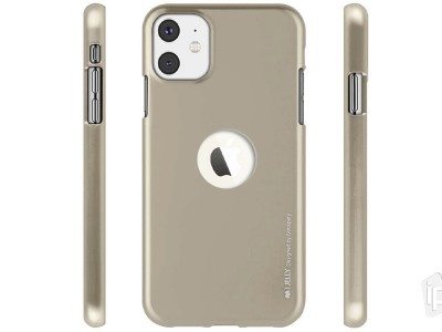 Jelly TPU Pearl Gold (zlat) - Ochrann kryt (obal) na Apple iPhone 11