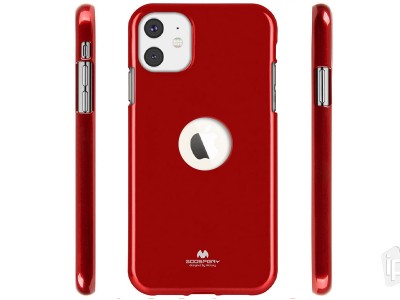 Jelly TPU Pearl Red (erven) - Ochrann kryt (obal) na Apple iPhone 11
