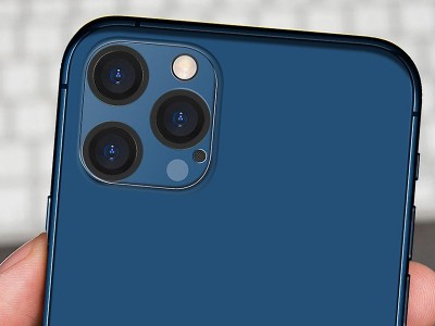 BENKS Ultra-Strong Camera Glass � Ochrann� sklo na kameru pre Apple iPhone 12 Pro (��re s �iernymi kr��kami)