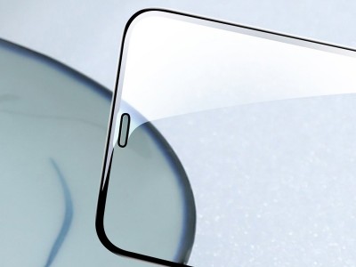 JOYROOM Knight Glass  Keramick tvrden sklo s pokrytm celho displeja pre Apple iPhone 12 Pro Max (ierne)