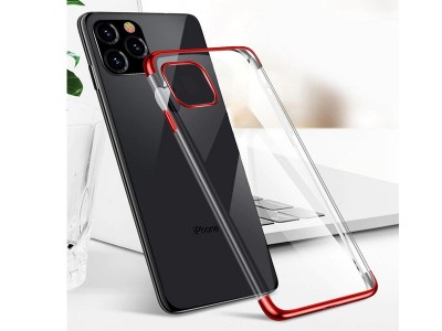 Glitter Series Red (�erven�) - Ochrann� kryt s ochranou kamery na Samsung Galaxy A32 5G