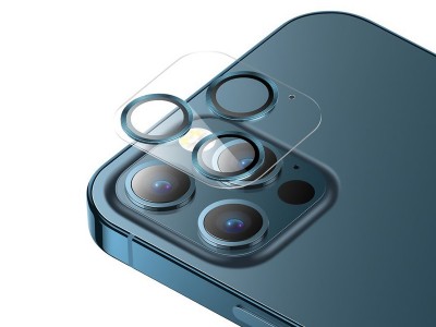 JOYROOM Lens Shining Protector  Ochrann sklo na zadn kameru pre Apple iPhone 12 Pro (modr)