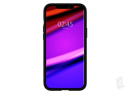 Spigen Rugged Armor (�ierny) - Ochrann� kryt (obal) na Apple iPhone 12 Pro Max