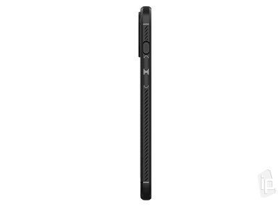 Spigen Rugged Armor (�ierny) - Ochrann� kryt (obal) na Apple iPhone 12 Pro Max