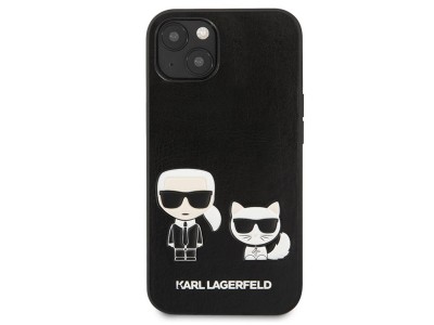 Karl Lagerfeld Leather Case  Ochrann kryt pro Apple iPhone 13 (ern)