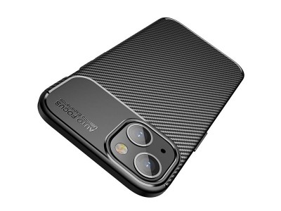 Carbon Fiber Black (ierny) - Ochrann kryt (obal) pre Apple iPhone 13 **AKCIA!!