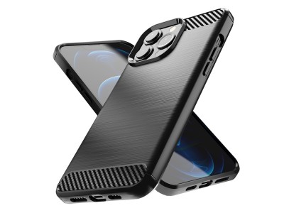 Fiber Armor Defender Black (�ierna) - Ochrann� kryt (obal) na Apple iPhone 13 Pro