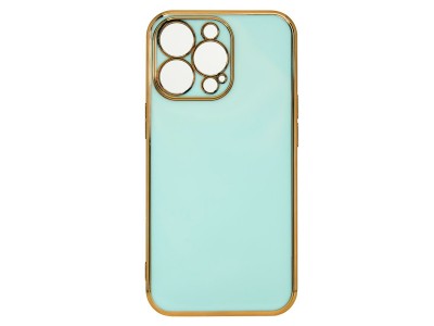 Lightning Color Case � Elegantn� ochrann� kryt s ochranou kamery pre Apple iPhone 13 Pro (zelen�)