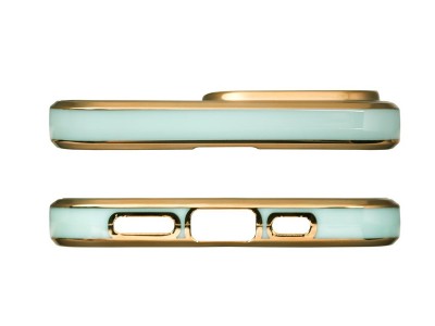 Lightning Color Case � Elegantn� ochrann� kryt s ochranou kamery pre Apple iPhone 13 Pro (zelen�)