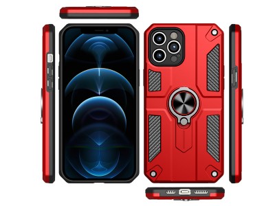 Carbon Ring � Odoln� ochrann� kryt pro Apple iPhone 13 Pro Max (�ern�) **AKCIA!!