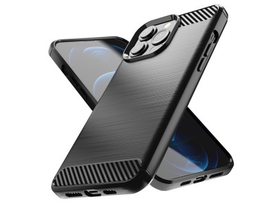 Fiber Armor Defender Black (�ierna) - Ochrann� kryt (obal) na Apple iPhone 13 Pro Max