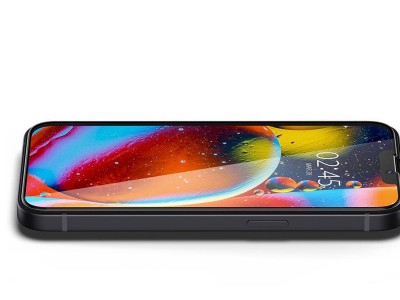 Spigen GLAStR Slim HD � Tvrden� sklo na displej pre Apple iPhone 13 / 13 Pro (�ierne) **AKCIA!!
