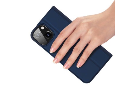 Luxusn� Slim Fit puzdro (modr�) pre Apple iPhone 14 Plus