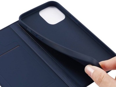 Luxusn Slim Fit puzdro (modr) pre Apple iPhone 14