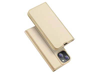 Luxusn Slim Fit puzdro (zlat) pre Apple iPhone 14