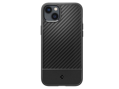 SPIGEN Core Armor (�ierny) - Ochrann� kryt (obal) pre Apple iPhone 14 Plus