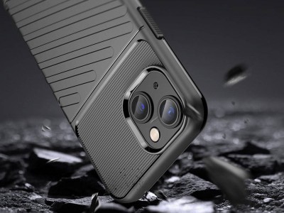 Thunder Defender Black (�ern�) - Odoln� ochrann� kryt (obal) na Apple iPhone 14 Plus