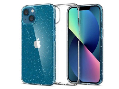 Spigen Liquid Crystal Glitter (ry s trblietkami) - Luxusn ochrann kryt na Apple iPhone 14 Plus