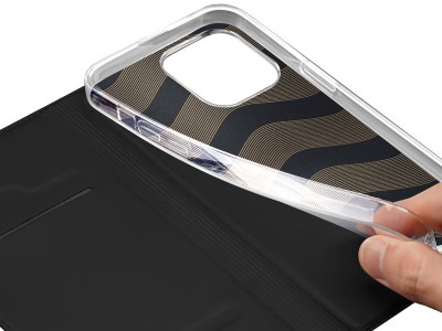 Luxusn Slim Fit puzdro (modr) pre Apple iPhone 14 Pro