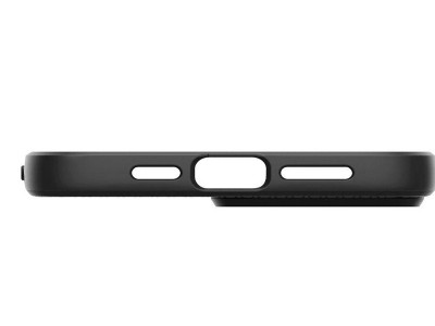 Spigen Liquid Air (�ierny) - Luxusn� ochrann� kryt (obal) na Apple iPhone 14 Pro