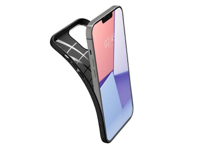 Spigen Liquid Air (�ierny) - Luxusn� ochrann� kryt (obal) na Apple iPhone 14 Pro