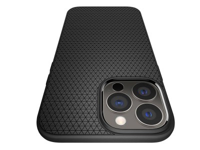 Spigen Liquid Air (�ierny) - Luxusn� ochrann� kryt (obal) na Apple iPhone 14 Pro