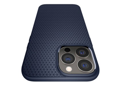 Spigen Liquid Air (modr�) - Luxusn� ochrann� kryt (obal) na Apple iPhone 14 Pro