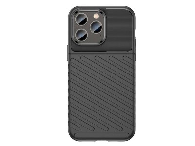 Thunder Defender Black (�ierny) - Odoln� ochrann� kryt (obal) na Apple iPhone 14 Pro