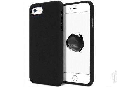 Jelly TPU Matte Black (čierny) - Ochranný kryt (obal) na Apple iPhone 5S / SE