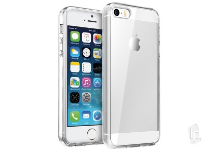 Ochranný kryt (obal) TPU Ultra Clear (číry) typ na Apple iPhone 5 / 5S / SE **VÝPREDAJ!!