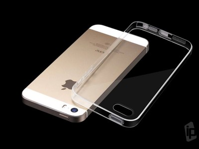 Ultra Slim Clear - Tenk ochrann kryt pre Apple iPhone 5S / iPhone SE (ry)