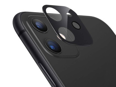 Fancy Camera Protector Black (ern) - 1x Ochrann sklo na zadn kameru pro Apple iPhone 11